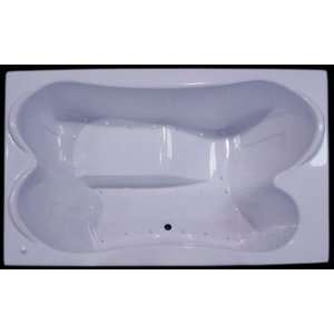 Splash Baths 4872 TPL Air Massage 6 Foot Acrylic Wide 