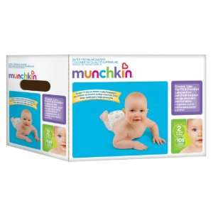 Munchkin Super Premium Diapers, Stretch Tabs, Size 2, Small/Medium 