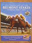 BIG BROWN 2008 BELMONT STAKES HORSE PROGRAM WIN TICKET