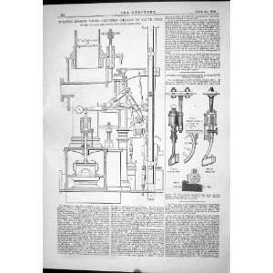  Engineering 1879 Pumping Engine Leven Colliery Valve Gear 