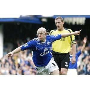  Everton v Manchester City Evertons Andrew Johnson 