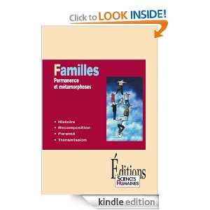 Familles Permanences et métamorphoses (French Edition) Jean 