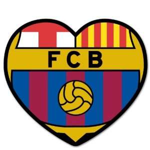  FC Barcelona Barca vynil car sticker window decal 4 x 4 