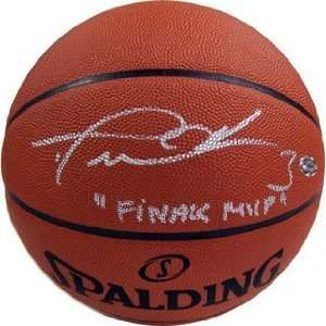   Wade Finals MVP Autographed/Signed Leather Basketball Everything