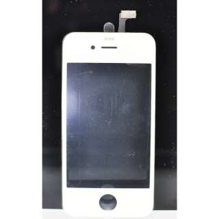 Authentic Touch LCD Screen Digitizer for iPhone 4 WHITE OEM FREE 