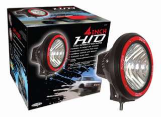 Round Real HID Off Road Lights Lamps 6000K Euro Beam 12v / 35W 