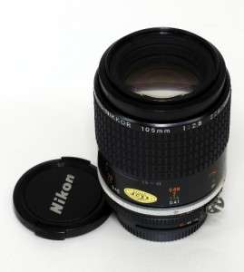 Nikon Micro   Nikkor 105mm F2.8 AIS MACRO LENS Manual Focus Lens 