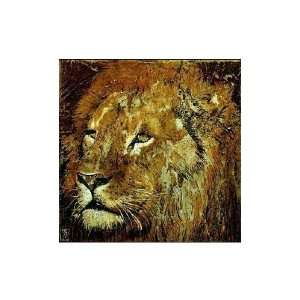  Lion Portrait Poster Print