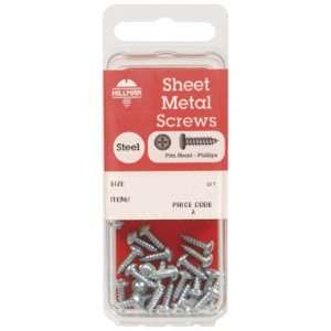   Hillman Zinc Plated Steel Sheet Metal Screws (5505)
