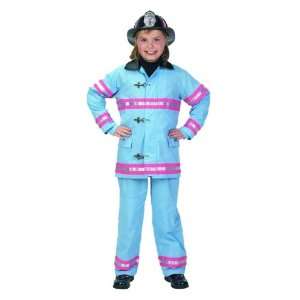  Jr. Fire Fighter Girls Costume With Helmet Toys & Games