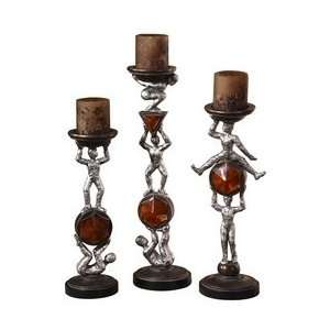  Acrobatics Candleholders