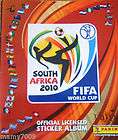 ALBUM FIGURINE PANINISOU​TH AFRICA 2010FIFA WORLD CUP