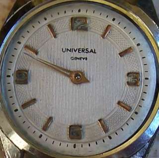 Universal Geneve movement and dial caliber 1200  