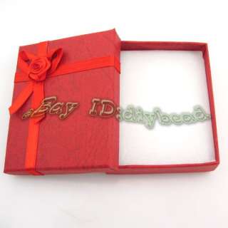 10x Red Ribbon Jewelry Packing & Gift Box 120204  
