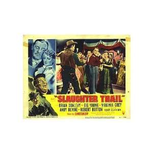  Slaughter Trail Original Movie Poster, 14 x 11 (1950 