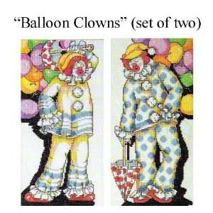   Stitch Kit Balloon Clowns from Design Works Arts, Crafts & Sewing
