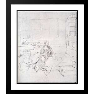  Durer, Albrecht 20x23 Framed and Double Matted The Holy 