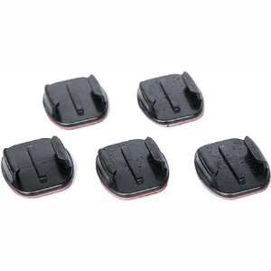 GoPro Flat Adhesive Mounts Motorcycle Camera Accessories   Black / One 