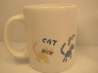 New Waechtersbach Worldy Cat Coffee Mug 12oz  