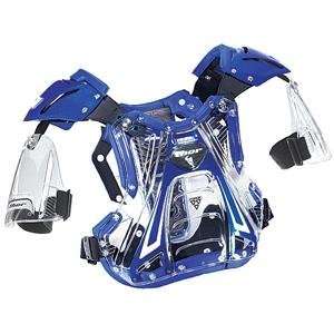    Thor Motocross Force XL Protector   X Large/Clear/Blue Automotive