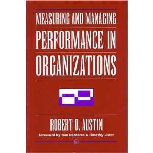   Performance in Organizations [Paperback] Robert D. Austin Books