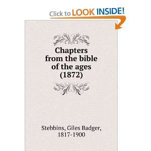   ages (1872) (9781275524552) Giles Badger, 1817 1900 Stebbins Books