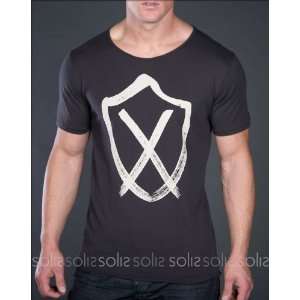  Zanerobe Clothing   Mens ZR Scoop S/S Tee Shirt in Black 