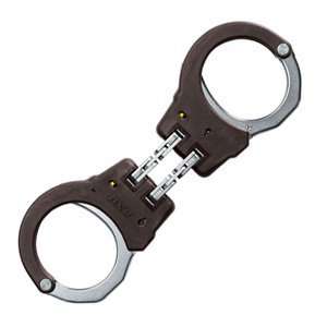  Identifier Hinged Handcuff, Brown