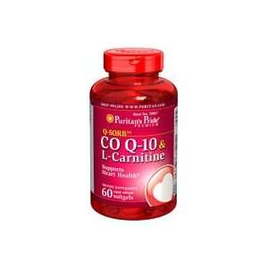  Puritans Pride CO Q 10 30 mg Plus L Carnitine, 30 mg/250 