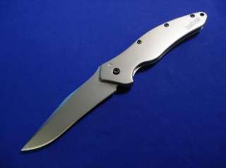 KERSHAW 1840 SHALLOT PLAIN EDGE POCKET KNIFE USA NIB  