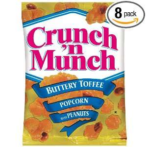 CrunchN Munch Crunch N Munch, 3 Ounce Bags (Pack of 8)  