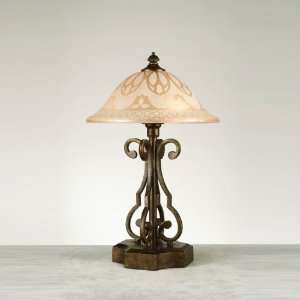   7411 BU Norwalk 2 Light Table Lamp in Bronze Umber   7411 BU, Home