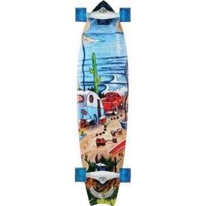 Ply Maple Ditch South of the Border Complete Longboard Skateboard 