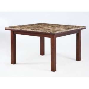  POWELL   Stonegate Aged Brown Cherry Square Dining Table 