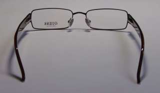 NEW GUESS 1549 52 17 140 BRAND NAME RX BLACK/RED EYEGLASSES/GLASSES 