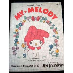 MY MELODY COUNTED CROSS STITCH PATTERNS FROM LINDA DENNIS & THE FINISH 