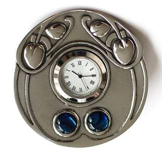 Art Nouveau Pewter Clock Archibald Knox design # B15  