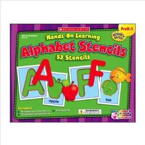  Hands On Learning Alphabet Stencils Toys & Games
