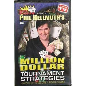 NEW DVD   Phil Hellmuths Million Dollar Tournament Strategies   10 