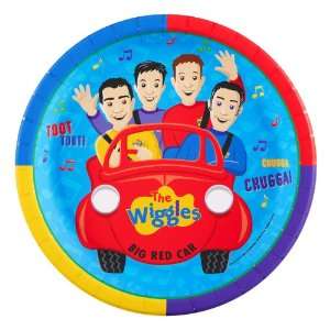  The Wiggles Dinner Plates (8) Party Supplies Toys & Games