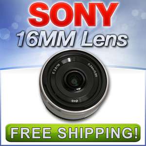 Sony 16mm f/2.8 E mount Wide Angle NEX Series Lens NEW 0027242785540 