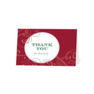  Holiday Thank You Cards   Tabletop Flourish By Shd2 