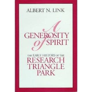   Research Triangle Park by Albert N. Link ( Hardcover   Sept. 1995