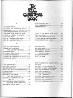 REAL CHRISTMAS SONG BOOK C Instruments Sheet Music PVG  