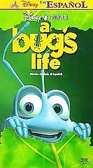 Bugs Life VHS, 1999, Spanish Dubbed Version  