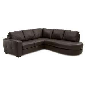  Palliser Furniture 77515 C Push Leather Sectional Sofa 