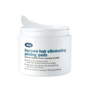  Bliss Ingrown Hair Eliminating Peeling Pads   50 count 