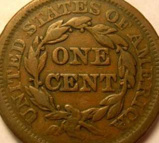 1851 Large Cent Nice   