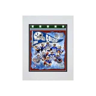   Colts Team Composite Double Matted 8Ó x 10Ó Photograph (Unframed