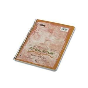 Second Nature Subject Wirebound Notebook, Quadrille Rule, Ltr, WE, 80 